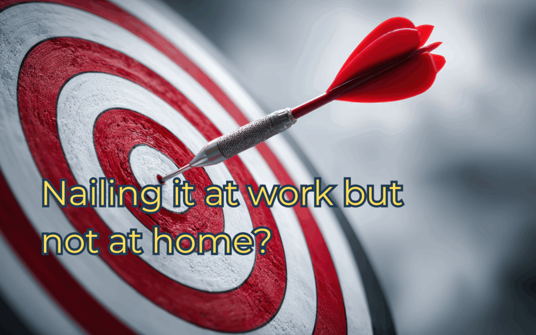 Why Winning at Work Feels Easier Than Winning at Home